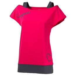 Koszulka damska Progress Taiko 23OK zarys Pink/Gray
