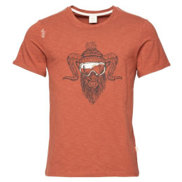 Koszulka męska Chillaz Rock Hero Winter brązowy brick