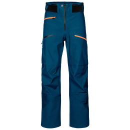 Spodnie męskie Ortovox 3L Deep Shell Pants niebieski PetrolBlue