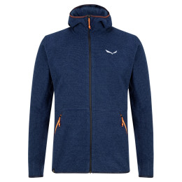 Męska bluza Salewa Nuvolo Pl M Jkt 2022 ciemnoniebieski dark denim melange