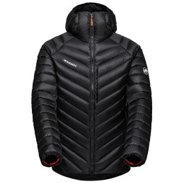 Męska kurtka puchowa Mammut Broad Peak IN Hooded Jacket Men czarny/czerwony black0001