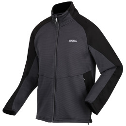 Męska bluza Regatta Highton Wnt FZIII zarys DkGrey/Black
