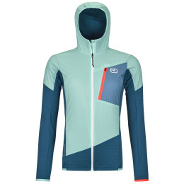 Kurtka damska Ortovox Ladiz Hybrid Jacket W niebieski Petrol Blue