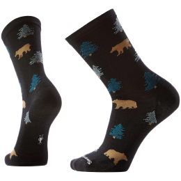 Skarpety Smartwool Everyday Through the Trees Crew Socks czarny