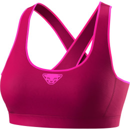 Sportowy biustonosz Dynafit Alpine W Bra bordowy sangria