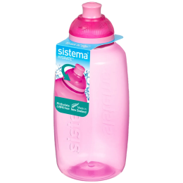 Butelka Sistema Squeeze Twist ‘n’ Sip 380 ml różowy