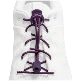 Sznurowadła Lock Laces Original fioletowy Purple