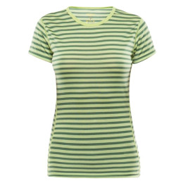 Koszulka Devold Breeze Woman T-Shirt (2018) żółty LimeStripes
