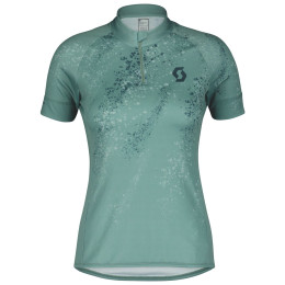 Koszulka kolarska Scott W's Endurance 30 SS jasnozielony northern mint/northern blue
