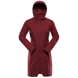 Płaszcz softshellowy damski Alpine Pro Ibora 2 czerwony Red