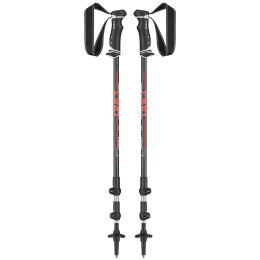 Kije trekkingowe Leki Journey Lite czerwony RedWhite