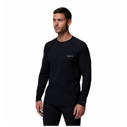 Męska koszulka Columbia Midweight Stretch Long Sleeve Top czarny Black
