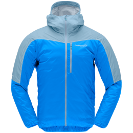 Kurtka męska Norrona falketind aero60 Zip Hood niebieski Skydiver