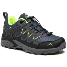 Buty męskie Elbrus Euberen Low Wp zarys DarkGray/Black/Lime