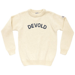 Sweter Devold Nansen Legacy Sweater biały OFFWHITE/INK