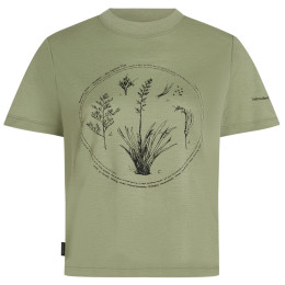 Koszulka damska Icebreaker Merino 150 Tech Lite SS Crop Tee Seed Story