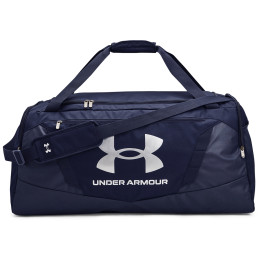 Torba sportowa Under Armour Undeniable 5.0 Duffle LG niebieski Midnight Navy / Midnight Navy / Metallic Silver