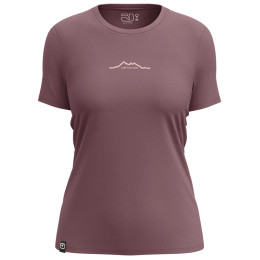 Koszulka damska Ortovox 150 Cool Mountain T-Shirt ciemnofioletowy/różówy Chestnut
