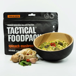 Danie główne Tactical Foodpack Spinach Mushroom Pasta 110g