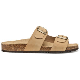 Klapki damskie Geox D Brionia żółty/brązowy LT TAUPE