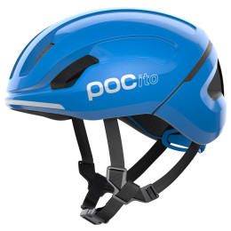 Dziecięcy kask rowerowy POC POCito Omne SPIN niebieski FluorescentBlue