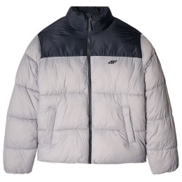 Kurtka zimowa męska 4F Down Jacket M485 szary/czarny Grey