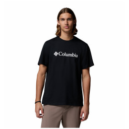 Koszulka męska Columbia CSC Basic Logo™ Tee czarny Black, Gem Columbia