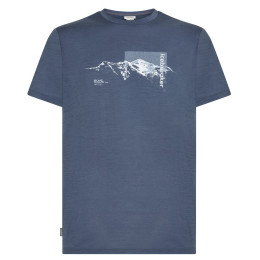 Męska koszulka Icebreaker Men M 150 Tech Lite SS Tee Pure Altitude szary/niebieski Dawn