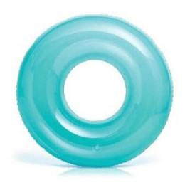 Koło Intex Transparent Tubes 59260NP turkusowy aqua