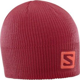 Czapka Salomon Logo Beanie czerwony BikingRed