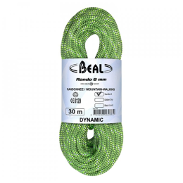 Lina wspinaczkowa Beal Rando 8 mm (48 m) zielony GREEN