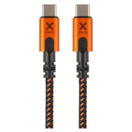 Kabel do ładowania i przesyłania danych Xtorm Xtreme USB-C PD cable (1,5m) czarny Black/Orange