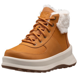 Buty zimowe z kożuchem damskie Helly Hansen W Marcellina brązowy 725 New Wheat / Snow