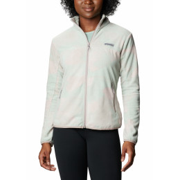 Bluza damska Columbia Ali Peak Full Zip niebieski/różowy AquaToneCamo