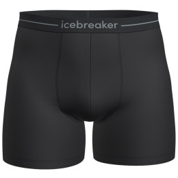 Męskie bokserki Icebreaker Mens Anatomica Boxers czarny/biały Black