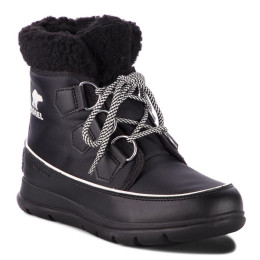 Buty damskie Sorel Explorer Carnival czarny BlackSeaSalt