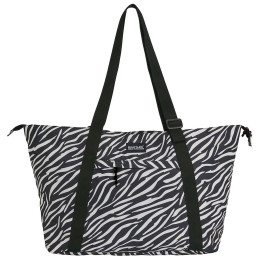 Torba plażowa Regatta Boulder Tote czarny/biały Black White Zebra