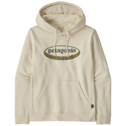 Męska bluza Patagonia Men's '95 Oval Logo Uprisal Hoody biały Birch White