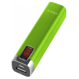 Powerbank Doca Power banka mAh D516 zielony Green