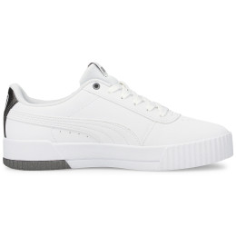 Buty damskie Puma Carina Raw Metallics biały white