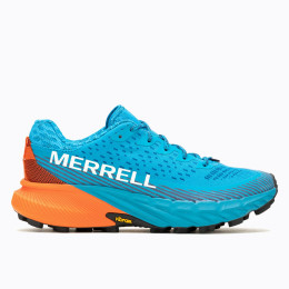 Damskie buty do biegania Merrell Agility Peak 5 niebieski tahoe/tangerine