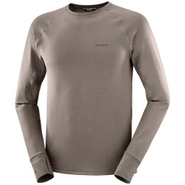 Koszulka męska Salomon Essential Lightwarm szary Iron