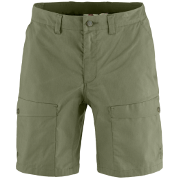Spodenki męskie Fjällräven Abisko Hybrid Trail Shorts M zielony Laurel Green