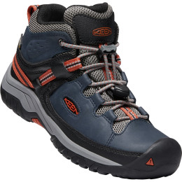 Buty dziecięce Keen Targhee MID WP Y niebieski BlueNights/RoobiosTea