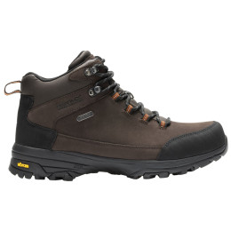 Buty trekkingowe wysokie męskie Regatta Burrell Leather Boot II ciemnobrązowy Peat