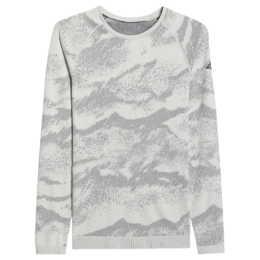 Damska koszulka 4F Seamless Underwear F208 biały OFF WHITE ALLOVER