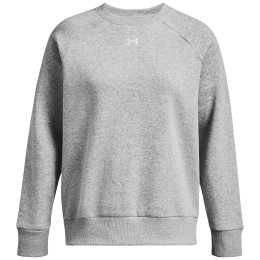 Bluza damska Under Armour Rival Fleece Crew zarys Mod Gray Light Heather / / White