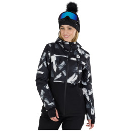 Damska kurtka narciarska Fundango Celine Allmountain Jacket czarny/biały black injun