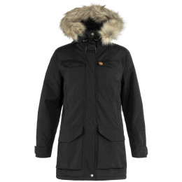 Kurtka damska Fjällräven Nuuk Parka W czarny Black