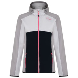 Kurtka damska Dare 2b Demure Softshell biały/czarny Slvflsh/Whte